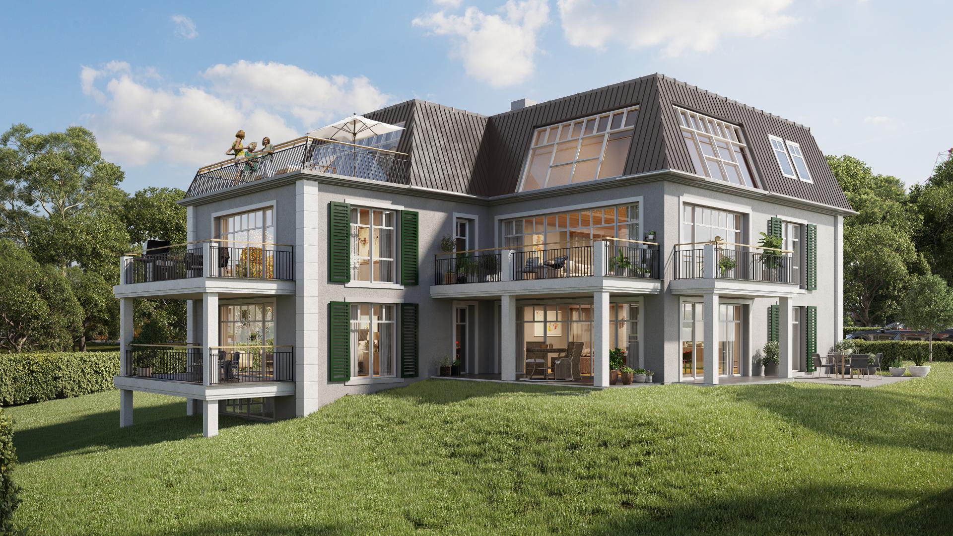 Architekturvisualisierung, Ferienhaus 