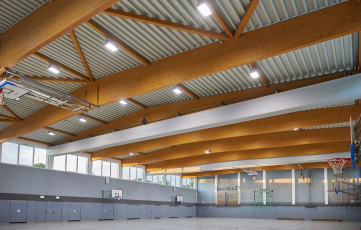 Gesamtschule Minden, Schulgebäude, Sporthalle