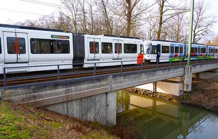 Straßenbahnbrücke Linie 2, Bielefeld-Milse