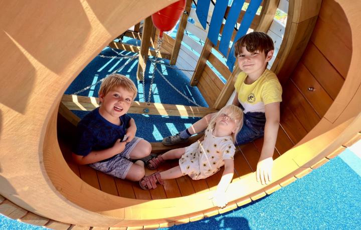 Einfach mal den Schatten genießen