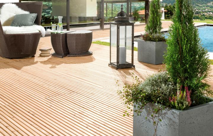 Terrassensystem PINUTEX