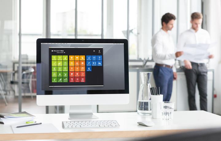 Die Bürosoftware PROJEKT PRO